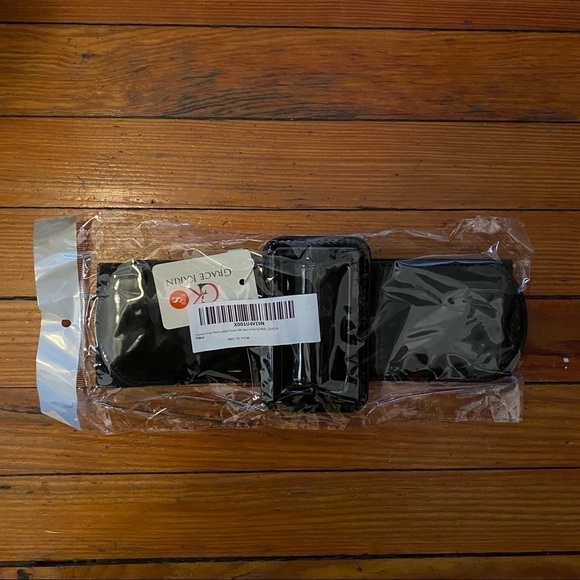 WOMEN'S Stretchy Black Belt 3 Inch Wide Elastic - Picture 6 of 6